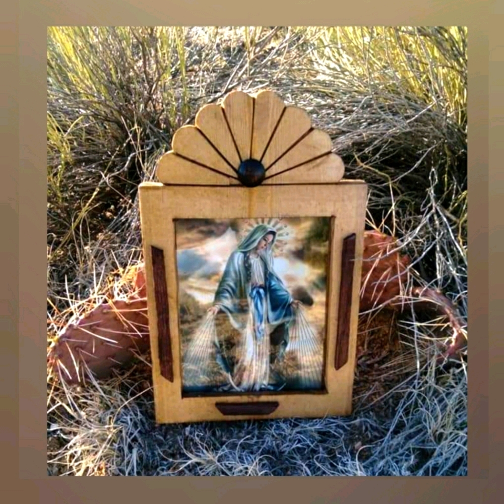 Wooden picture frame